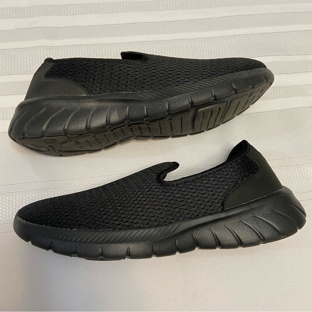 Black Memory Foam Comfort Fit Womens Shoes - Excellent Used Condition -size 9